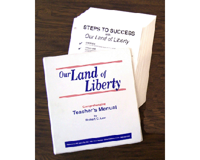 Our Land of Liberty Comprehensive Teachers Manual
